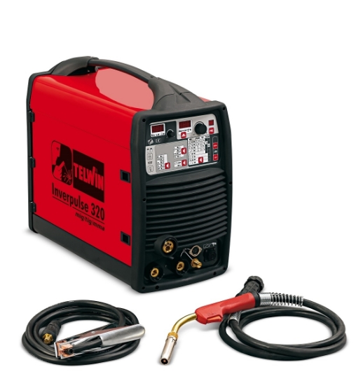 Obrázek Svářečka CO2 - Svářecí invertor CO2 Inverpulse 320 MIG-TIG-MMA Telwin