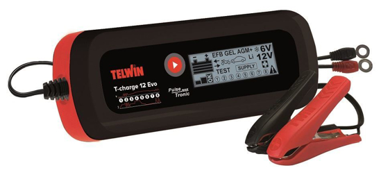 Obrázek z Pulsní elektronická nabíječka T-Charge 12 EVO 6/12 V Telwin Bazar 