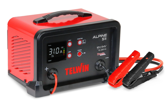 Obrázek z Elektronická nabíječka autobaterií Alpine 51 i Telwin 